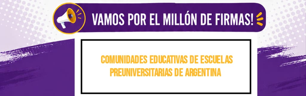 Vamos por el millón de firmas